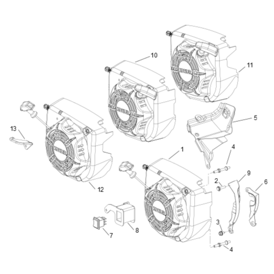 Blower Housing for Kohler RH255 Engines