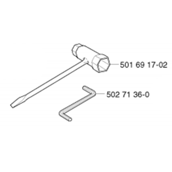 Accessories Assembly for Husqvarna Rider 13 Bio Ride on Mowers