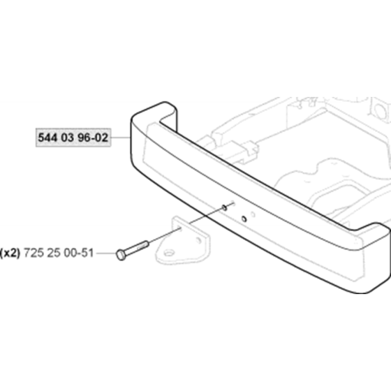 Protection Frame Assembly for Husqvarna Rider Pro 18 Ride on Mowers