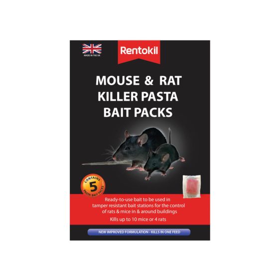 Mouse & Rat Killer Pasta Bait 5 Sachets