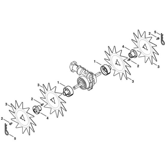 Aerator Assembly for Stihl RL-MM