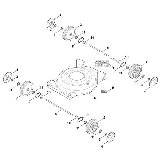 Housing for Stihl RM 2.0 R