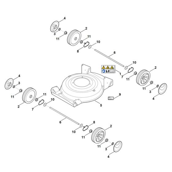 Housing for Stihl RM 2.2 R