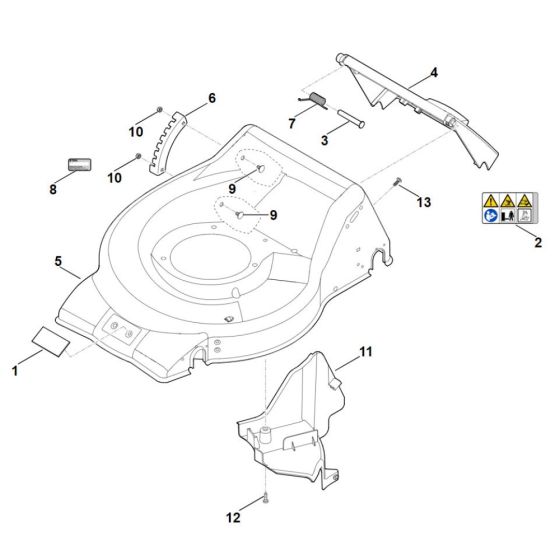 Stihl RM 248.1 T Housing