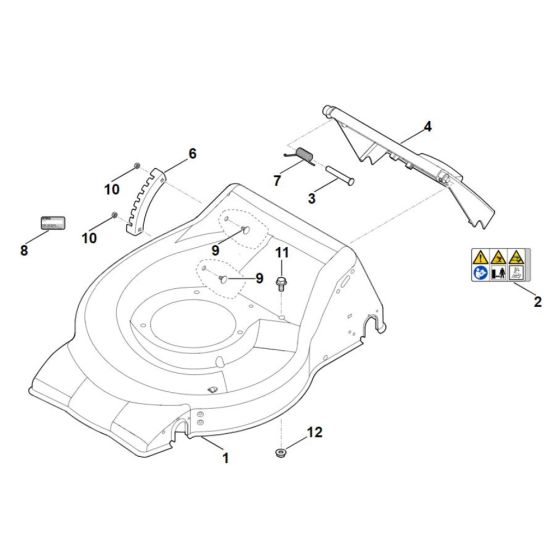 Housing for Stihl RM 248.2