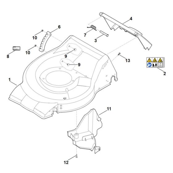 Stihl RM 248.2 T Housing