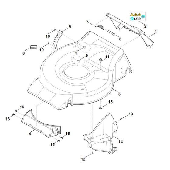 Stihl RMA 253.0 Housing