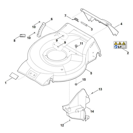 Stihl RM 253.1 Mower Housing