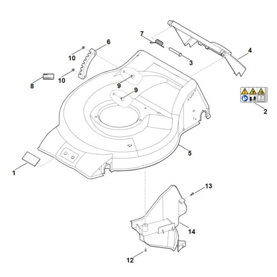 Stihl RM 253.1 T Mower Housing