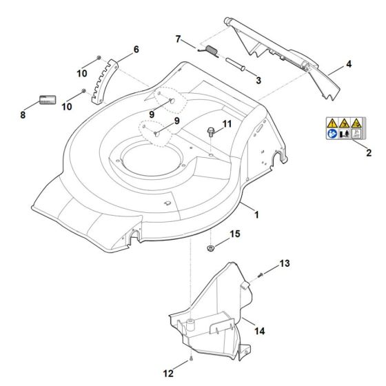 Stihl RM 253.2 Mower Housing