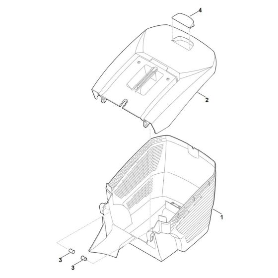 Grass Catcher Bag for Stihl