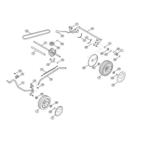 Housing for Stihl RM 248.0 T Mower