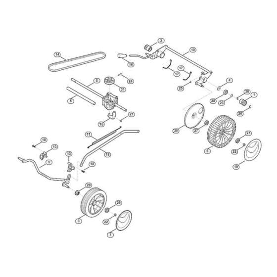 Housing for Stihl RM 253.0 T Mower