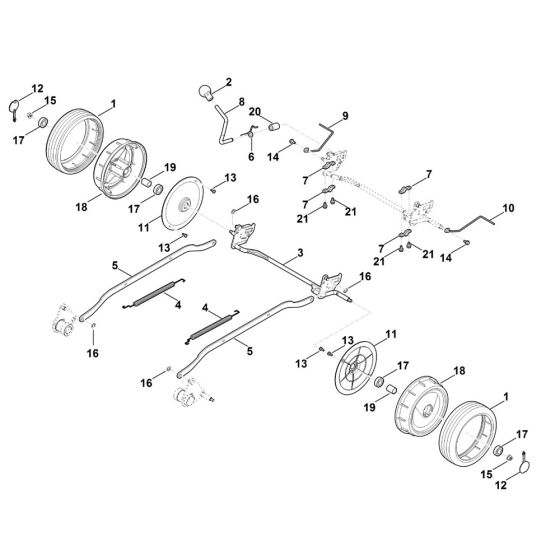 Rear Axle & Height Adjustment