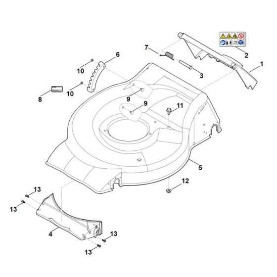 Stihl RMA 248.0 Housing