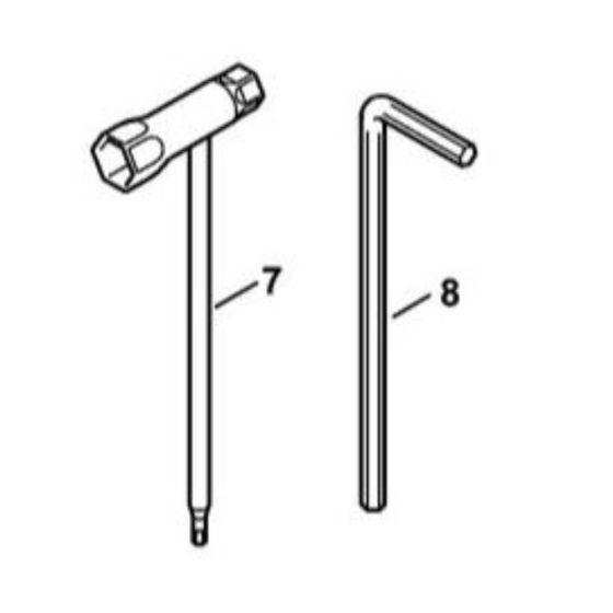 Stihl RMA 410 C Tools