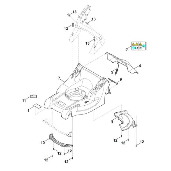 Stihl RMA 443.2 C Mower Housing