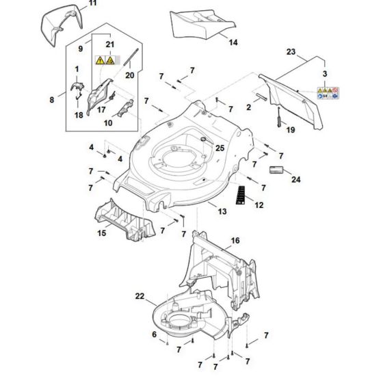 Housing Assembly for Stihl RMA 248.3 T