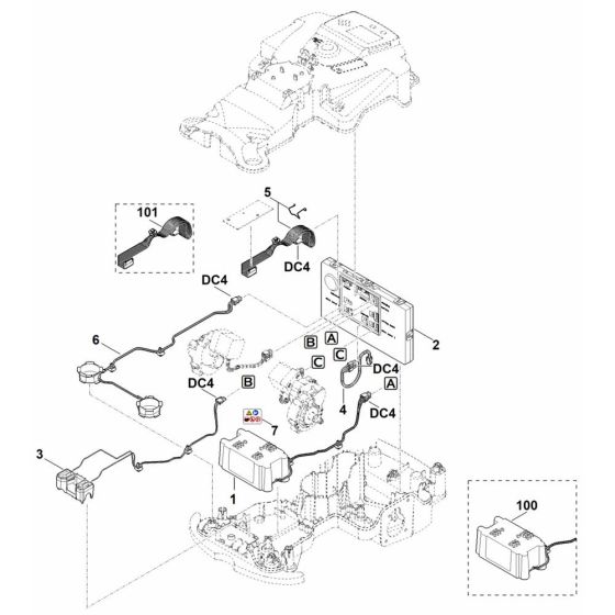 Electrical Assembly for Stihl RMI 422.0