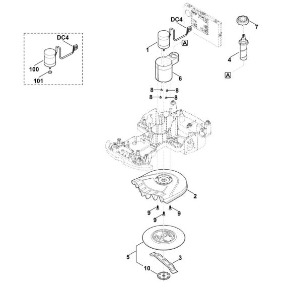 Mower Deck Height Adjustment