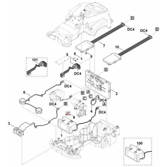 Electrical Assembly for Stihl RMI 422.0