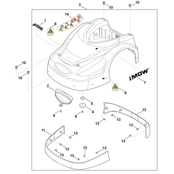 Machine Cover for Stihl Mower