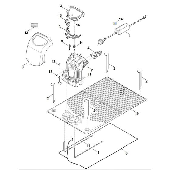 Docking Station for Stihl RMI 422.1