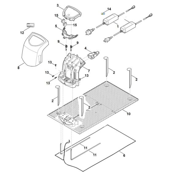 Docking Station for Stihl RMI 422.2 P