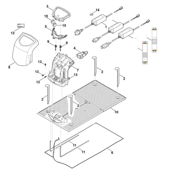 Docking Station for Stihl RMI 422.2