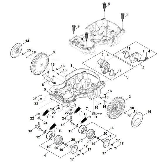 Lower Housing Chassis