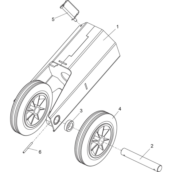 Skate Option Assembly for Belle Roller Striker Screed