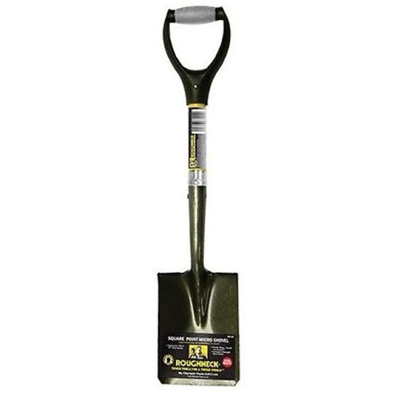 Micro Shovel Square Point 685mm (27in) Handle by Roughneck - 68-006