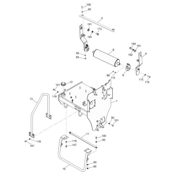 Frame Assembly for RS600