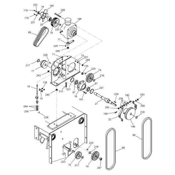 Transmission Assembly for RS800H
