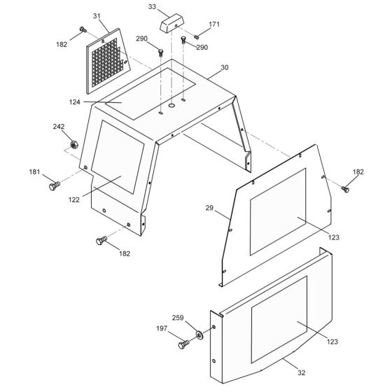 Cover Assembly for RS800H