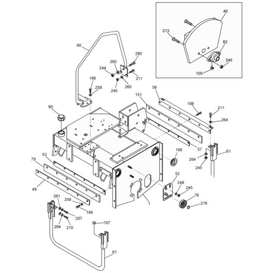 Frame Assembly for RS800V