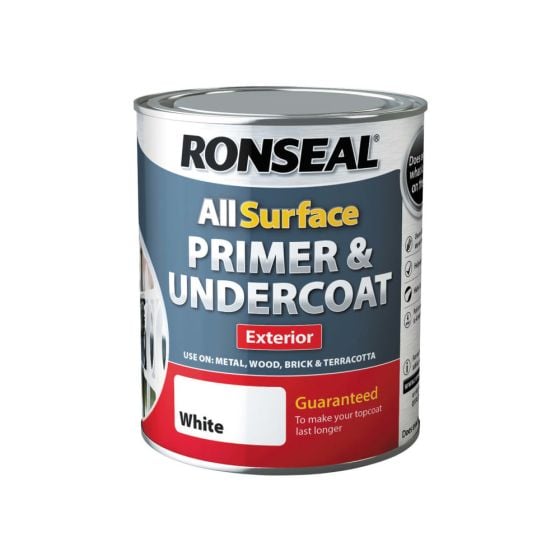 All Surface Primer & Undercoat Exterior White 750ml