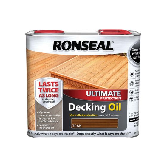 Ultimate Decking Oil Teak 2.5 Litre