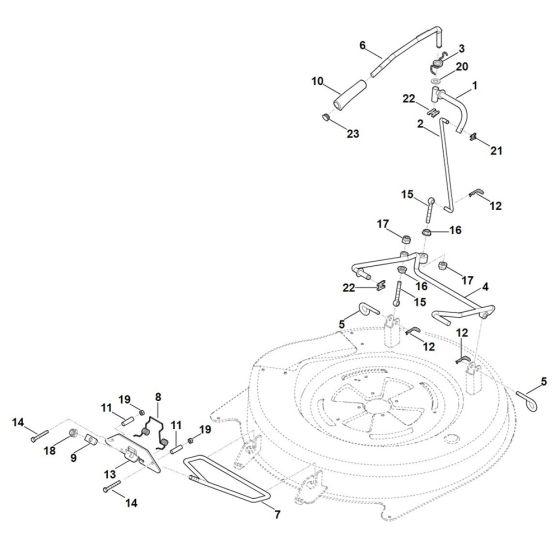 Height Adjustment for Stihl Mower