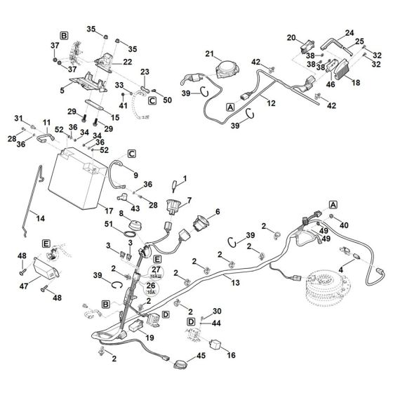 Electric Equipment for Stihl Mower