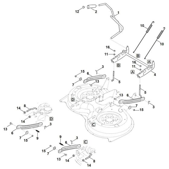 Height Adjustment for Stihl Mower