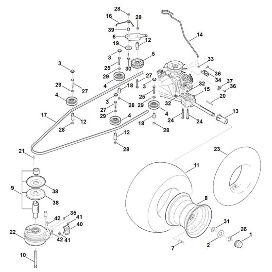 Stihl RT 5097.1 Z Parts