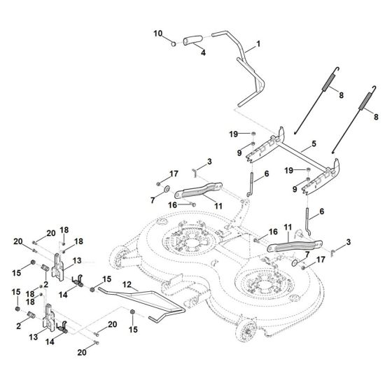 Height Adjustment for Stihl Mower