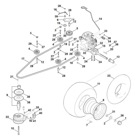 Stihl RT 6127.1 ZL Parts
