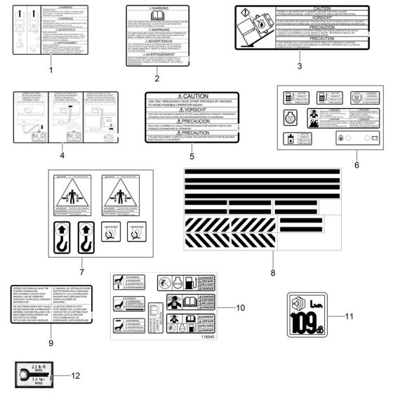 Wacker RT560 Decals