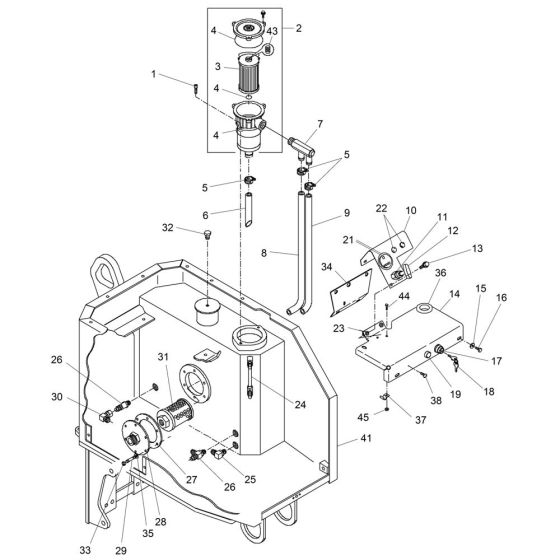 Hydraulic Tank Assembly