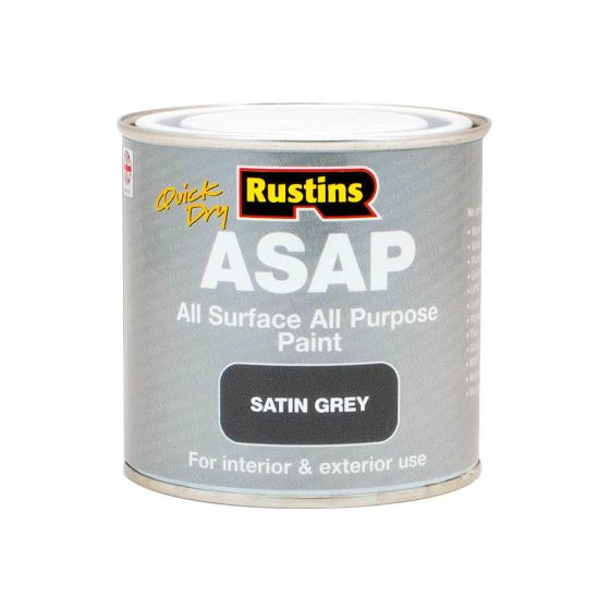 Rustins ASAP Paint - Quick-Drying All Surface All Purpose (ASAP) 250ml - 1L