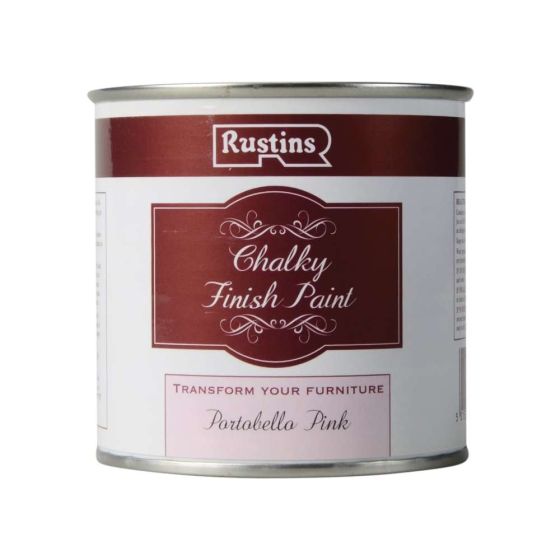 Chalky Finish Paint Portobello Pink 250ml