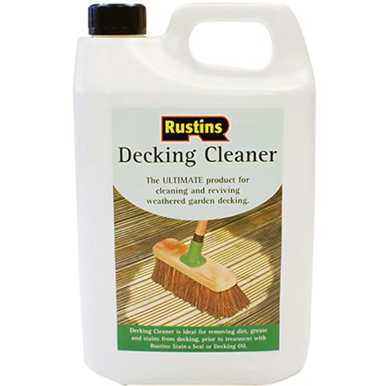 Decking Cleaner 4 Litre by Rustins - DECL4000