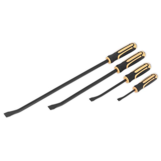 Angled Prybar Set with Hammer Cap 4pc Sealey Part No. S01138